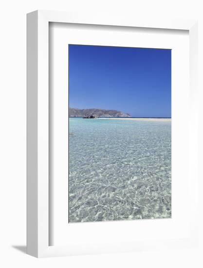 Elafonisi Beach, West Coast, Natural Park, Red Sand, Crete, Greek Islands, Greece, Europe-Markus Lange-Framed Photographic Print