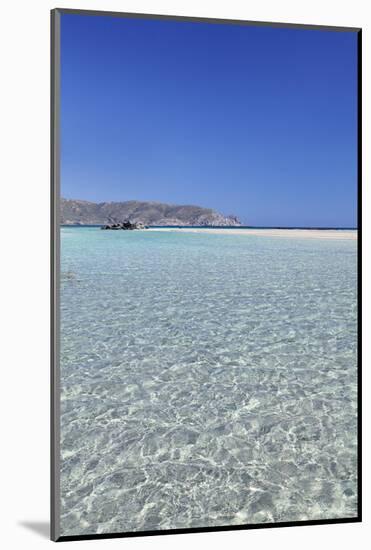 Elafonisi Beach, West Coast, Natural Park, Red Sand, Crete, Greek Islands, Greece, Europe-Markus Lange-Mounted Photographic Print