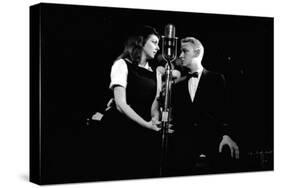 Elaine May and Mike Nichols Appearing at the "Blue Angel", New York, NY, November 1957-Peter Stackpole-Stretched Canvas