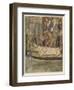 Elaine of Astolat-Arthur Rackham-Framed Art Print