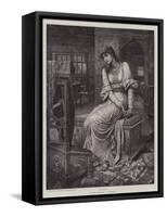 Elaine-John Melhuish Strudwick-Framed Stretched Canvas