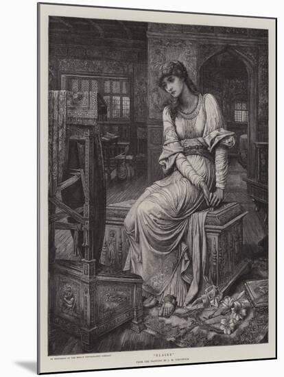 Elaine-John Melhuish Strudwick-Mounted Giclee Print