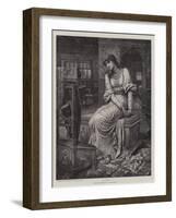 Elaine-John Melhuish Strudwick-Framed Giclee Print