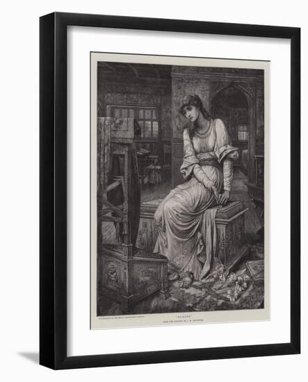 Elaine-John Melhuish Strudwick-Framed Giclee Print