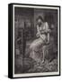 Elaine-John Melhuish Strudwick-Framed Stretched Canvas