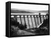Elan Valley Dam-Fred Musto-Framed Stretched Canvas