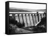 Elan Valley Dam-Fred Musto-Framed Stretched Canvas