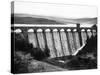 Elan Valley Dam-Fred Musto-Stretched Canvas