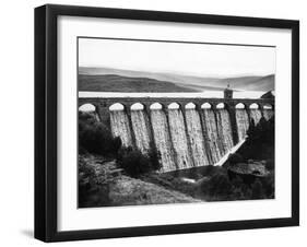 Elan Valley Dam-Fred Musto-Framed Photographic Print