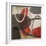 Elastic Red II-Michael Marcon-Framed Art Print