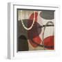 Elastic Red II-Michael Marcon-Framed Art Print