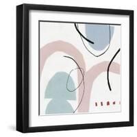 Elasticity I Blush Version-PI Studio-Framed Art Print