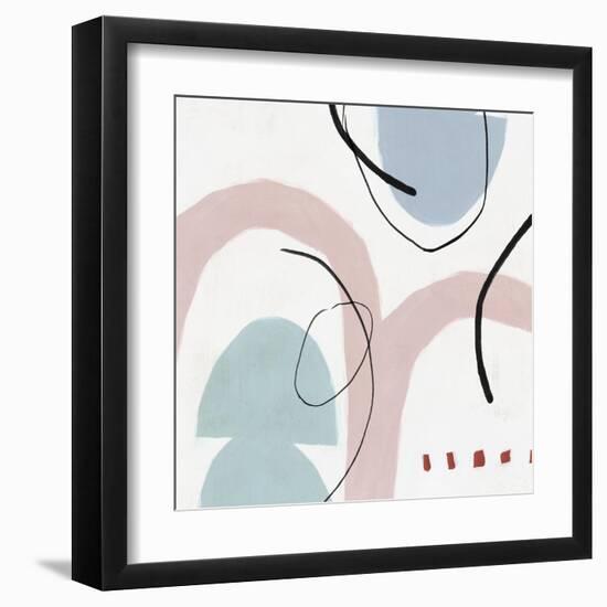 Elasticity I Blush Version-PI Studio-Framed Art Print