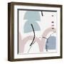 Elasticity II Blush Version-PI Studio-Framed Art Print