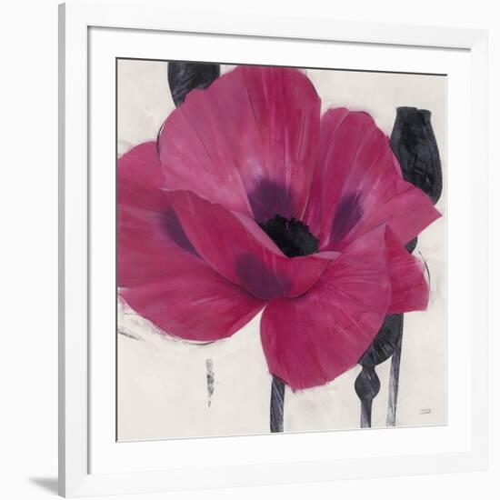 Elated Poppy-Ivo Stoyanov-Framed Art Print