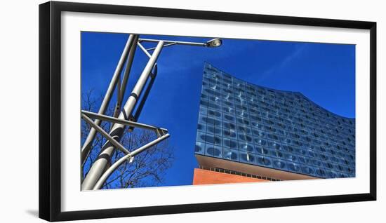 Elbe Philharmonic Hall, Hafen City, Hamburg, Germany, Europe-Hans-Peter Merten-Framed Photographic Print