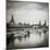 Elbe River, and City Skyline, Dresden, Saxony, Germany-Jon Arnold-Mounted Photographic Print