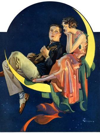 "Crescent Moon Couple,"June 14, 1930