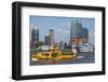 Elbfahre Ferry and Harbour Cruise in Front of the Elbe Philharmonic Hall-Uwe Steffens-Framed Photographic Print