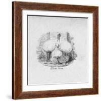 'Elbow Room', 1829-George Cruikshank-Framed Giclee Print