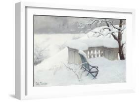 Elbpark, Hamburg-Fritz Thaulow-Framed Giclee Print