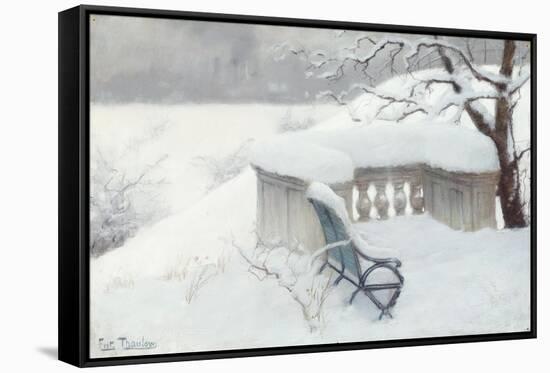 Elbpark, Hamburg-Fritz Thaulow-Framed Stretched Canvas