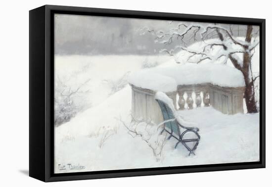 Elbpark, Hamburg-Fritz Thaulow-Framed Stretched Canvas