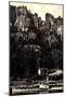 Elbsandsteingebirge, Bastei, Dampfer Karlsbad-null-Mounted Giclee Print