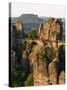 Elbsandsteingebirge, NP Saxon Switzerland. Bastei Bridge and Rocks-Martin Zwick-Stretched Canvas