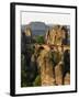 Elbsandsteingebirge, NP Saxon Switzerland. Bastei Bridge and Rocks-Martin Zwick-Framed Premium Photographic Print