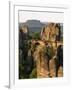 Elbsandsteingebirge, NP Saxon Switzerland. Bastei Bridge and Rocks-Martin Zwick-Framed Photographic Print