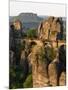 Elbsandsteingebirge, NP Saxon Switzerland. Bastei Bridge and Rocks-Martin Zwick-Mounted Photographic Print