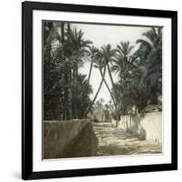 Elche (Spain), a Street, Circa 1885-1890-Leon, Levy et Fils-Framed Photographic Print