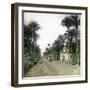 Elche (Spain), the Main Road of Alicante, Circa 1885-1890-Leon, Levy et Fils-Framed Photographic Print