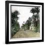 Elche (Spain), the Main Road of Alicante, Circa 1885-1890-Leon, Levy et Fils-Framed Photographic Print