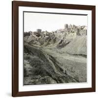 Elche (Spain), View of the West Side of the City, Circa 1885-1890-Leon, Levy et Fils-Framed Photographic Print