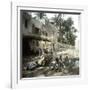 Elche (Spain), Women Washing Laundry at the Foot of the Duke of Altamira's House and Mill-Leon, Levy et Fils-Framed Photographic Print