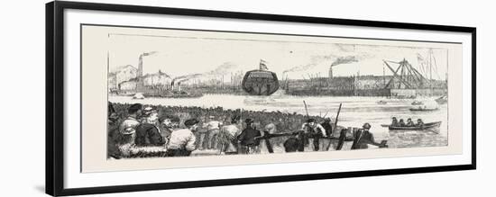 Elder and Co.'s Ship-Building Yard, Glasgow, November 4Th, 1876, 1876, Uk-null-Framed Giclee Print