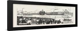 Elder and Co.'s Ship-Building Yard, Glasgow, November 4Th, 1876, 1876, Uk-null-Framed Giclee Print