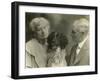 Elder Annie Oakley, Her Husband & Dog Dave-Sherman-Framed Art Print