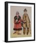 Elderly Couple, 1985-Gillian Lawson-Framed Giclee Print