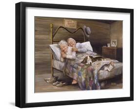 Elderly Couple-Dianne Dengel-Framed Giclee Print