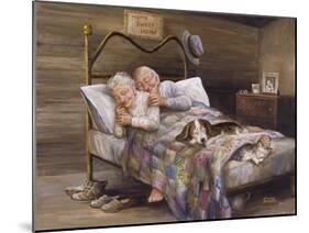 Elderly Couple-Dianne Dengel-Mounted Giclee Print