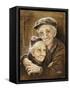 Elderly Couple-Dianne Dengel-Framed Stretched Canvas