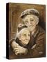 Elderly Couple-Dianne Dengel-Stretched Canvas