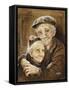 Elderly Couple-Dianne Dengel-Framed Stretched Canvas