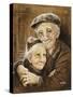 Elderly Couple-Dianne Dengel-Stretched Canvas