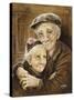 Elderly Couple-Dianne Dengel-Stretched Canvas