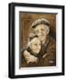 Elderly Couple-Dianne Dengel-Framed Giclee Print