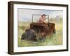 Elderly Couple-Dianne Dengel-Framed Giclee Print